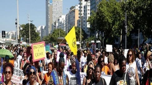 A voz das Mulheres Negras neste domingo em Copacabana