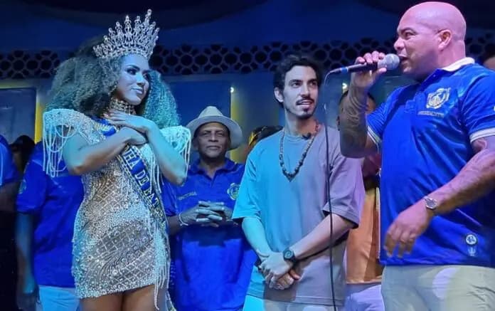 Mayara Lima é coroada rainha de bateria do Paraíso do Tuiuti: ‘serei uma eterna passista’