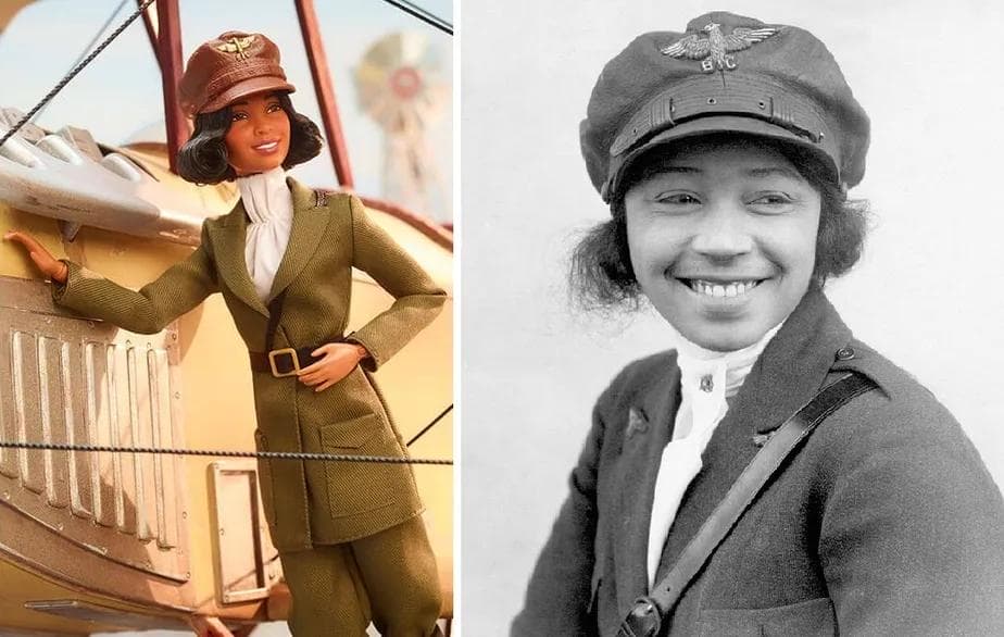 Barbie lança boneca em homenagem à primeira piloto de avião negra dos Estados Unidos